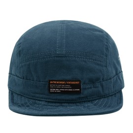 Clakllie Soft Cap Short Peak 5 Panel Baseball Cap Adjustable Visor Caps for Women Men Cotton Fitted Caps Vintage Trucker Cap, DY09-Navy Blue