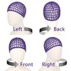 2 PCS Hair Nets for Sleeping Mesh Crochet Hair Wrap