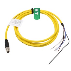 HangTon M8 5-poliger Stecker Kabel für Cognex in Sight 632 631 Micro 2000 ISM1050 Vision System industrielle Automatisierung, 5-poliger B-Code, Trigger-Eingang-Ausgang, 2 m