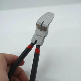 IOppWin Diagonal Pliers Side Cutting Plier Car Panel Puller Clip Pry Plastic Rivets Fastener Removal Wire Flush Cutters Auto Push Retainer