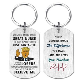 Mataly Nurse Gifts Keychain Accessories for Women - Nurses Week Practitioner Gifts, Nursing Student, Medical Assistant
