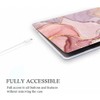 Fancity Compatible with 2024 MacBook Air 13.6 Inch Case with