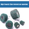 Atoplee Mounted Interleaf Flap Wheels 5pcs 25/30/40/50/60mm Coarse Fleece Interleaf