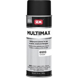 SEM Products SEM-61013 16 oz Multimax Flat Black Aerosol