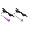 MECCANIXITY 2Pcs Mini Microphone Tiny Microphone Portable Microphone with Covers