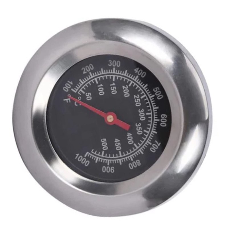 Grill Temperature Gauge High Accuracy Alloy Steel M10 Thread Clear