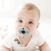 Ryan & Rose Cutie PAT Pacifier Teether (Stage 2, Grey)