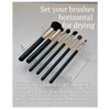 TOBEOME Double Ended Acrylic Makeup Beauty Brush Organizer Holder 8