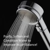 LaserJet High Pressure Luxury Handheld Shower Head with DUAL Water