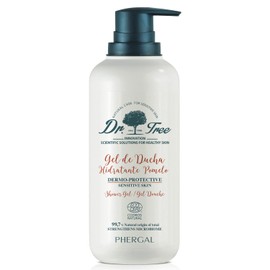 DR. TREE Moisturising and Thermally Protective Shower Gel, Especially for Sensitive or Atopic Skin, Strengthens the Microbiome, 99.7%, Natural Ingredients, 500 ml