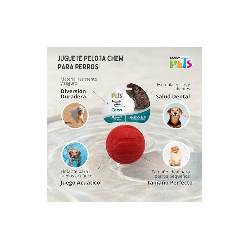 Fancy Pets Juguete Chew Pelota para Perro
