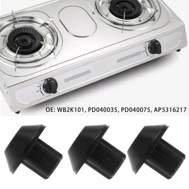 Be In Your Mind Pack of 16 Grid Rubber Feet Compatible with Viking Series Hobs Replacement Gas Stove Burner Grid Feet WB2K101 PD040035 PD040075 AP5316217