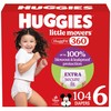 Huggies Size 6 Baby Diapers, Little Movers HuggFit 360° Baby