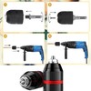 Keyless Drill Chuck 2-13 mm 1/2-20UNF with Adapter Drill Chuck