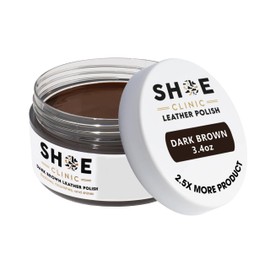 Leather Polish | 100ml / 3.4oz | Leather Shoe Cream | Recolor & Condition Leather Shoes & Boots | Available in 7 Colors