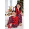 PajamaGram Christmas Pajamas For Family, Red Dropseat, Pets XS