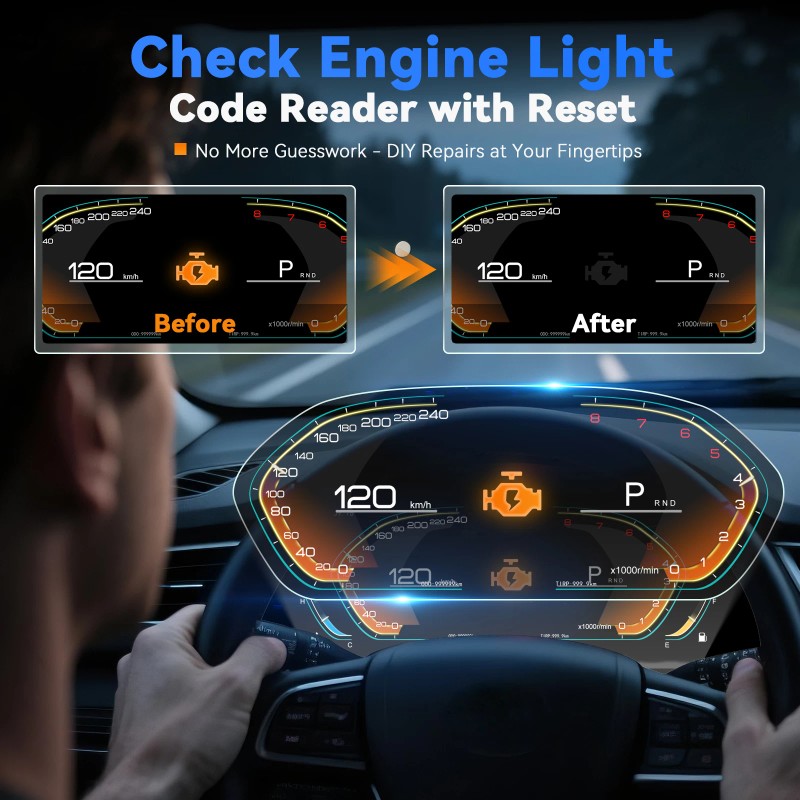 VDIAGTOOL VD31 OBD2 Scanner Car Engine Check Diagnostic Code Reader