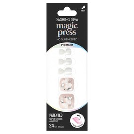 Dashing Diva Magic Press Magnetic Pedi Set Gloette, 1 set, nude pink / 데싱디바 매직프레스 자석 페디 세트 글로엣, 1세트, 누디 핑크