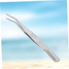 FOMIYES Professional Eyebrow Tweezers Spoolie Stainless Steel Hair Removal Tweezers