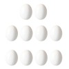 10 Pcs Fake Eggs, Bird Toys, Small Birds, Solid Fake