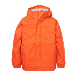 MARMOT Kid's PreCip Eco Jacket, Breathable, Recycled, Waterproof, Flame, Medium