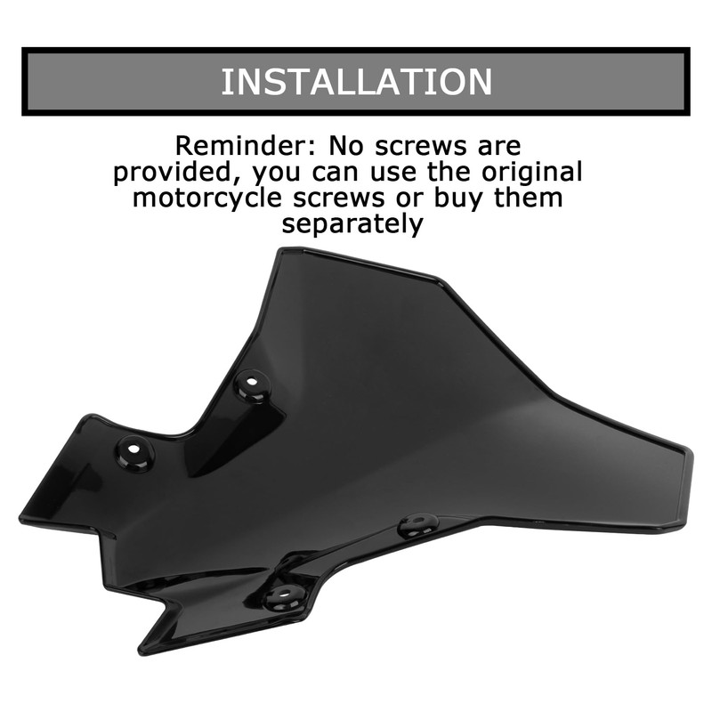 PSLER Windshield for Z900 2021-2023 - Windshield Windscreen Baffle Air
