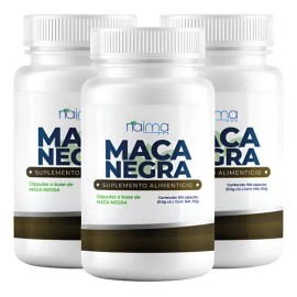 Maca Negra 500mg - 300 Cápsulas Pack