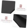 TEHAUX Non Slip Round Furniture Pad for Chair Legs Floor