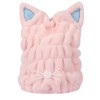 Towel Cap, Cat Ears, Hair Dry Cap, Water Absorption, Drying,