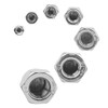 BGTXINGI 140Pcs 7Kinds 304 Stainless Steel M3 M4 M5 M6