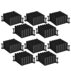 10Pcs Compact Motherboard Radiator Aluminum Cooling System for Computers Heat Sink