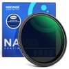 NEEWER 55 mm True Colours Variable ND Filter ND2-ND400, Hard