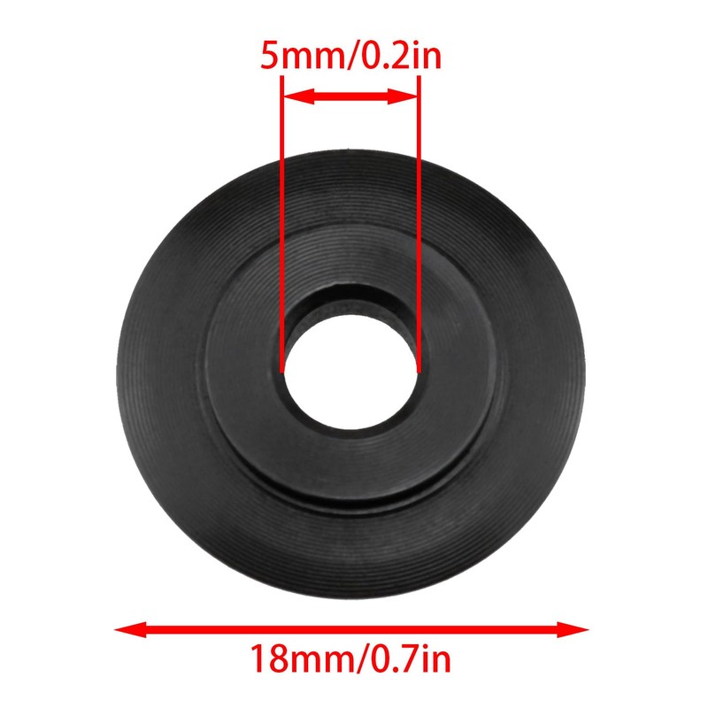 VAKTOK Pipe Cutter Blade Iron Cutting Tool Replacement Cutter Black