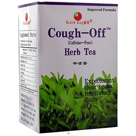Health King Cough-Off Herb Tea, Teabags, 20-Count Box (Pack of 4)