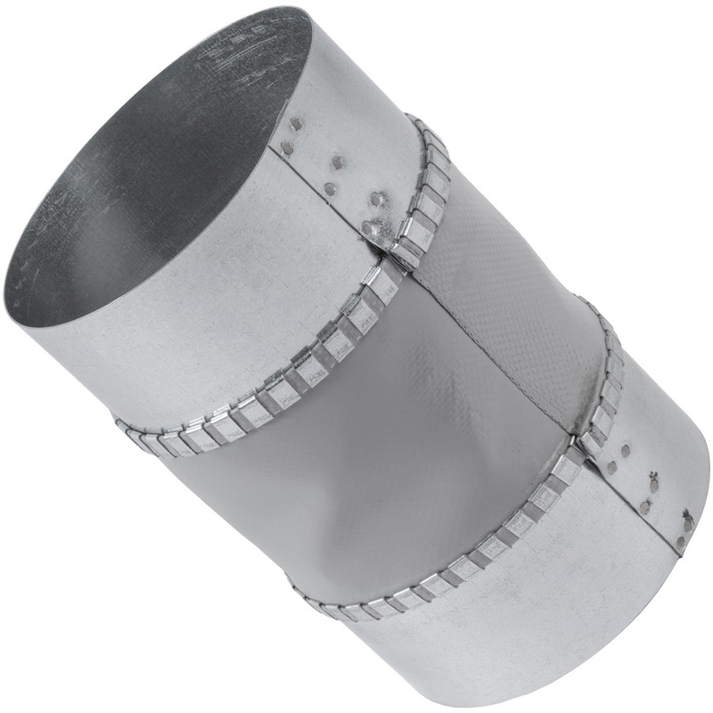 Vent Systems 4" Inch Flexible Vibration-Reducing Duct Connector – Round