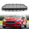 Bewild For 2014-2019 Ford Fiesta 4DR Front Chrome Upper Grille