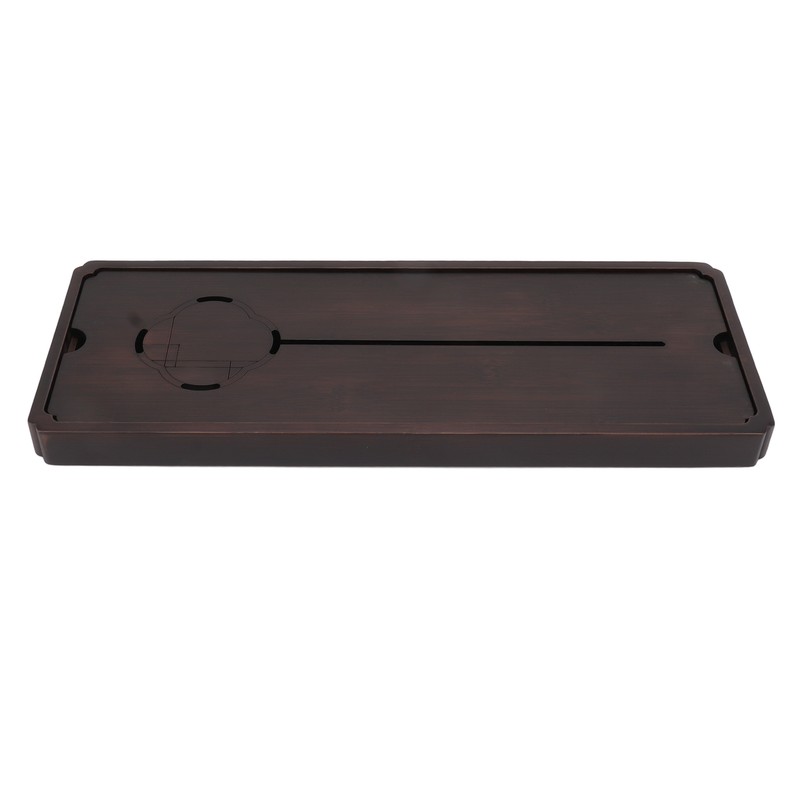 Chinese Water Storage Drainage Tea Tray Bamboo Simple Decorative Robust