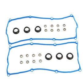 AUCERAMIC VS 50486 R Valve Cover Gasket Set Fit for 1998-2004 Honda Passport Isuzu Rodeo Axiom Trooper Acura SLX 3.2L 3.5L 6VE1 6VD1
