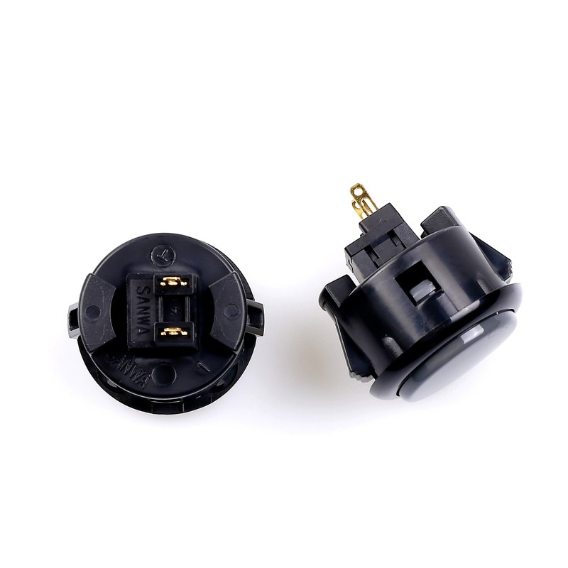 SANWA 6 pcs OBSF-30 Original Push Button 30mm - for