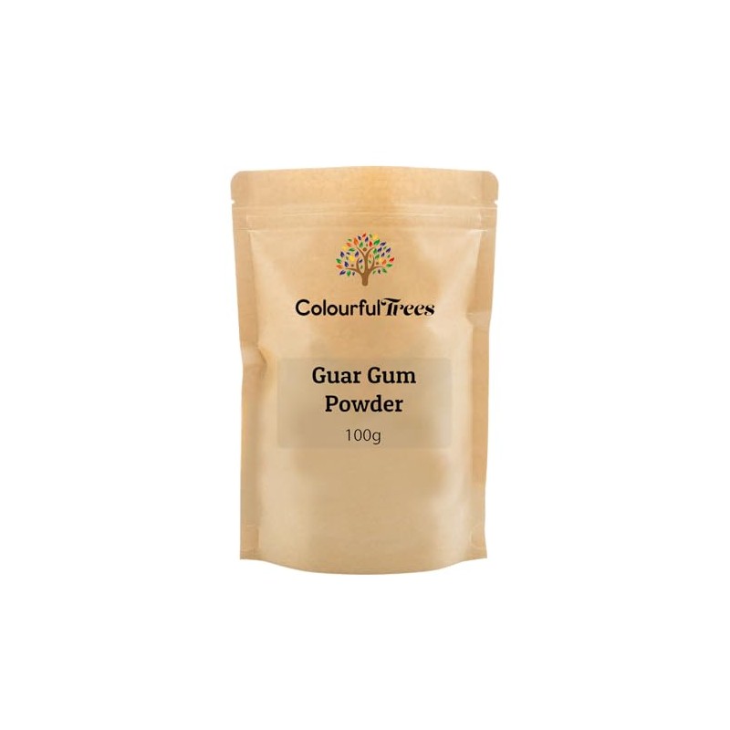 Guar Gum Powder 100g by Colourful Trees