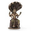 Veronese Design Shesha Vishnu Sheshanaga Statue Sculpture 7.2" Tall