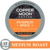 Copper Moon Pumpkin Spice, Medium Roast Coffee Pods Compatible with
