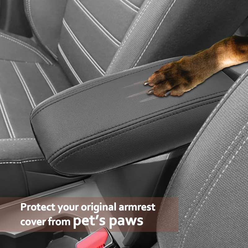 SKTU Armrest Cover Compatible with Dacia Sandero III Stepway Jogger