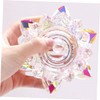 Ipetboom Elegant Crystal Nail Art Bowl Cup with Lid Durable
