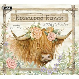 Lang Companies, Rosewood Ranch 2026 Wall Calendar, 13.4'' X 12'', 12-Month Calendar with Spiral Binding