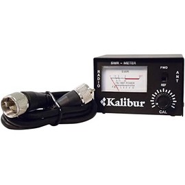 Accessories Unlimited AUSWR Mini SWR Meter, Three Feet of Coaxial JUmper with PL259 Ends Included, 10-Watts Power, Tune Up Your System Anytime, Covers 26-30 MHz Range