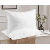 Hotel Quality Stripe Pillow – Firm, Soft Polyester Pillow for