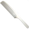 Beaton_Japan Men's Stainless Steel Comb, Metal, Hair Comb, Anti-Static, Wet