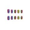 SINHOT Almond Press on Nails Medium - Leopard Print Fake