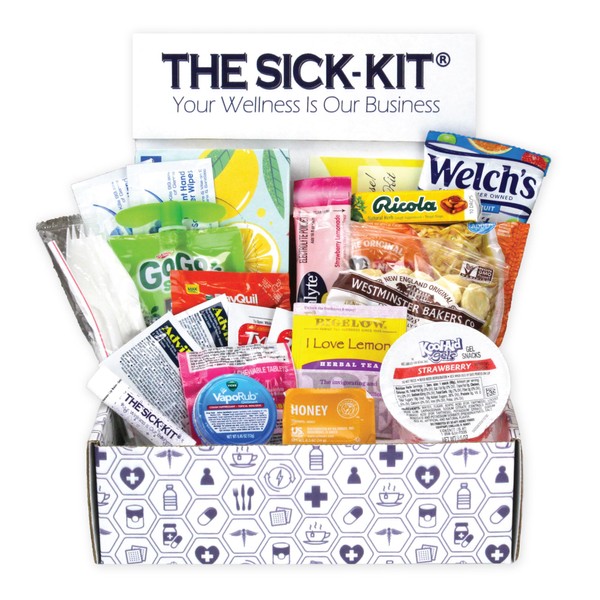 The Sick Kit Mini Edition - El paquete original Get Well Care - Nuevo y mejorado